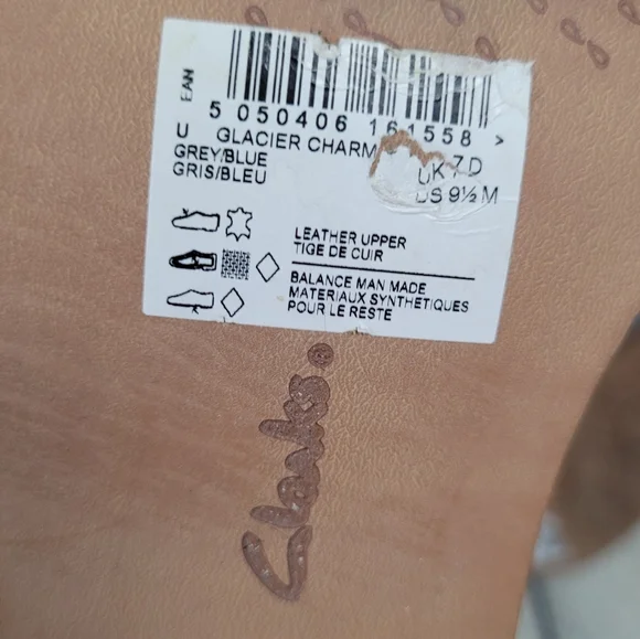 CLARKS SOMERSET | Glacier Charm leather peep toe heel sandals - Picture 8 of 11